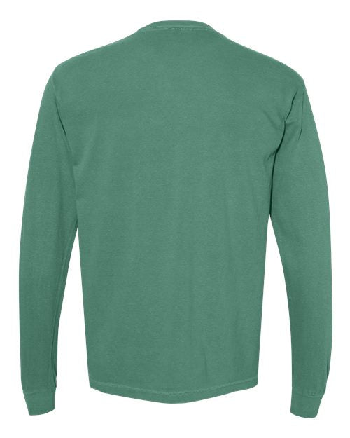Comfort Colors Unisex Garment-Dyed Heavyweight Long Sleeve Pocket T-Shirt 4410