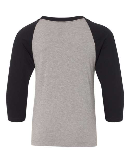 Next Level Youth CVC Three-Quarter Sleeve Raglan T-Shirt 3352
