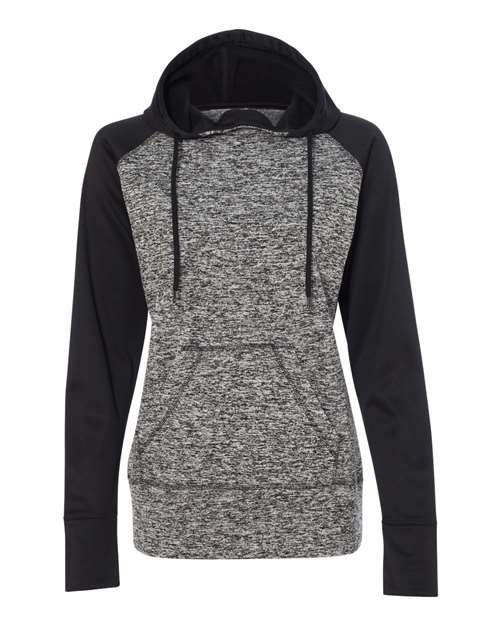 J. America Women’s Colorblocked Cosmic Fleece Hooded Sweatshirt 8618