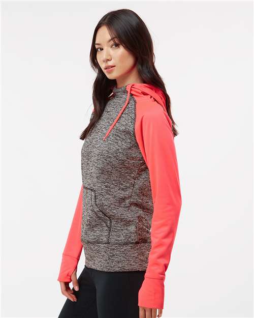 J. America Women’s Colorblocked Cosmic Fleece Hooded Sweatshirt 8618