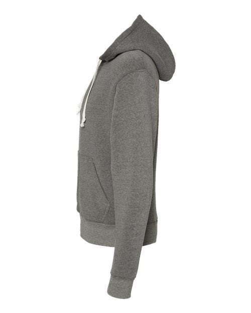 J. America Men's Triblend Full-Zip Hooded Sweatshirt 8872