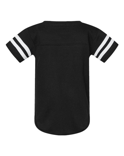 Rabbit Skins Infant Football Fine Jersey Bodysuit 4437