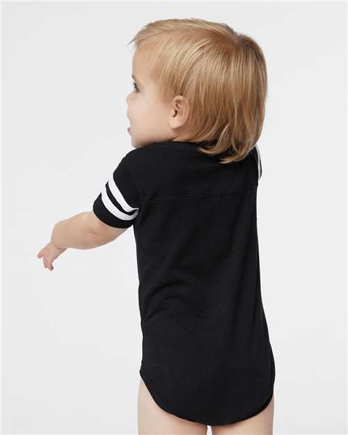 Rabbit Skins Infant Football Fine Jersey Bodysuit 4437