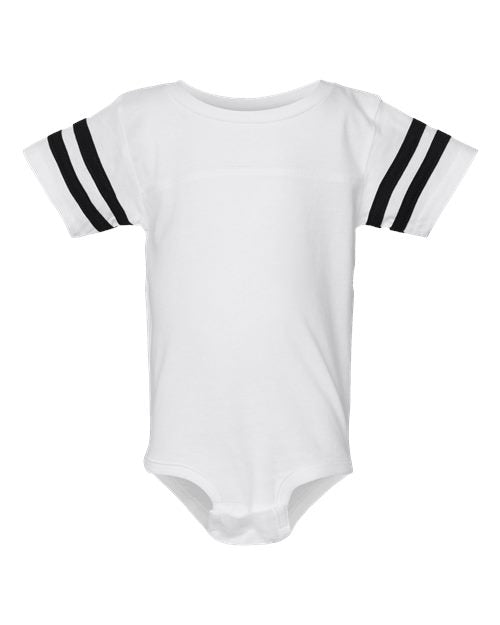 Rabbit Skins Infant Football Fine Jersey Bodysuit 4437