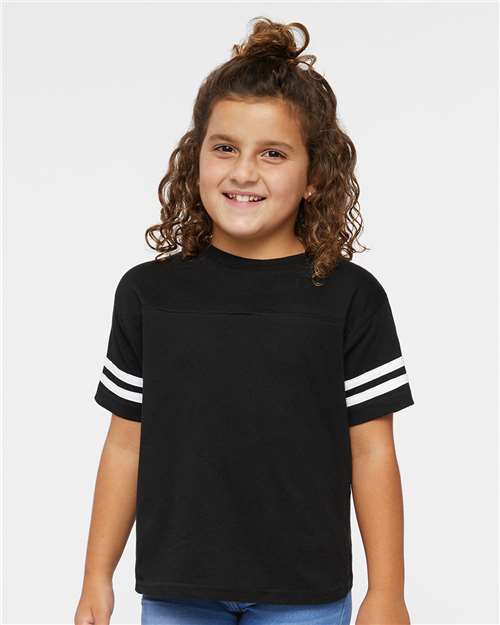 Rabbit Skins Toddler Football Fine Jersey Tee 3037