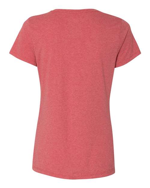 Hanes Women's Perfect-T Triblend V-Neck T-Shirt 42VT