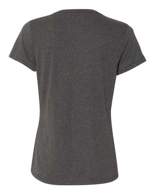Hanes Women's Perfect-T Triblend V-Neck T-Shirt 42VT