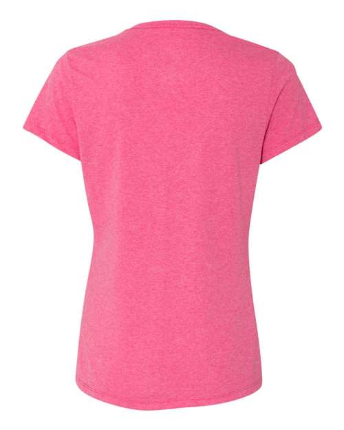 Hanes Women's Perfect-T Triblend V-Neck T-Shirt 42VT