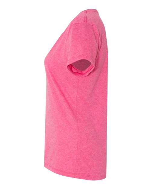Hanes Women's Perfect-T Triblend V-Neck T-Shirt 42VT