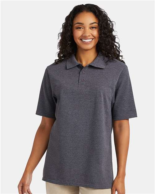 Hanes Men's Piqué Polo 055P
