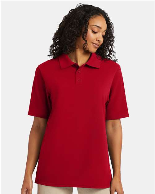 Hanes Men's Piqué Polo 055P