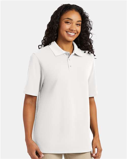 Hanes Men's Piqué Polo 055P