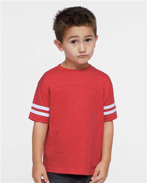 Rabbit Skins Toddler Football Fine Jersey Tee 3037