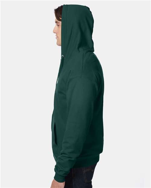 Hanes Unisex EcoSmart® Full-Zip Hooded Sweatshirt P180