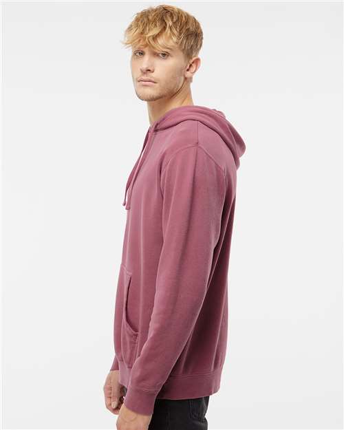Independent Trading Co. Unisex Midweight Pigment-Dyed Hooded Sweatshirt PRM4500