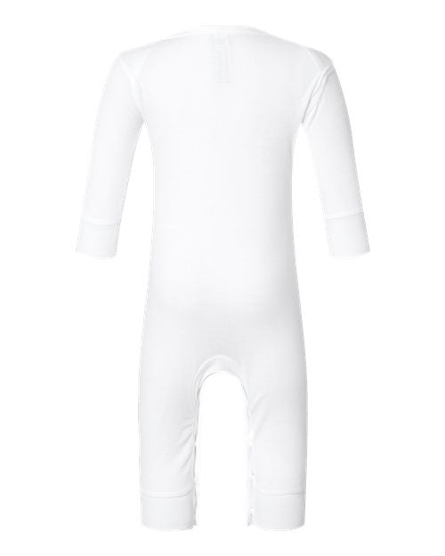 Rabbit Skins Infant Long Legged Baby Rib Bodysuit 4412