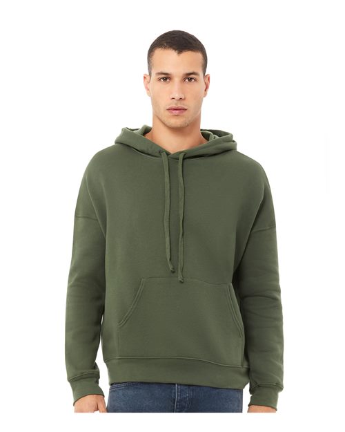 BELLA + CANVAS Unisex Sponge Fleece Drop Shoulder Hoodie Sweatshirt 3729