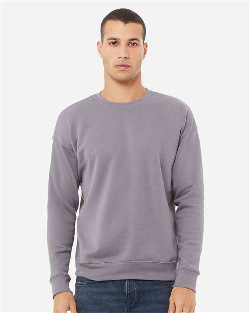 BELLA + CANVAS Unisex Sponge Fleece Drop Shoulder Crewneck Sweatshirt 3945