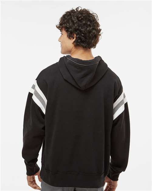 J. America Men's Vintage Athletic Hooded Sweatshirt 8847