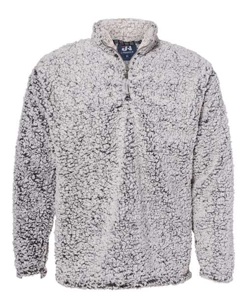 J. America Men's Sherpa Quarter-Zip Pullover 8454