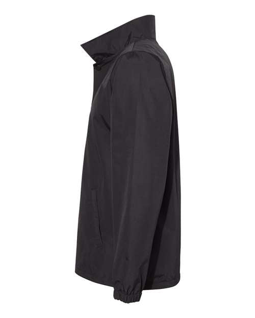 Independent Trading Co. Men's Water-Resistant Windbreaker Coach’s Jacket EXP99CNB
