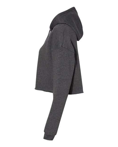 BELLA + CANVAS Women's Crop Fleece Hoodie Sweatshirt 7502