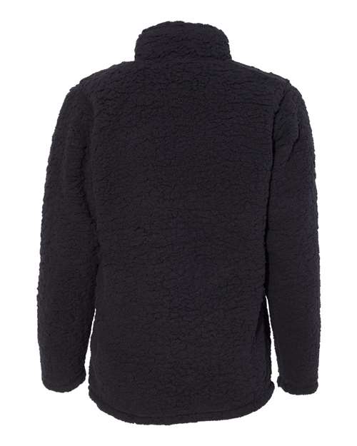 J. America Women’s Epic Sherpa Quarter-Zip Pullover 8451