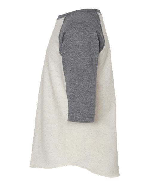 Rabbit Skins Toddler Baseball Fine Jersey Three-Quarter Sleeve Tee 3330