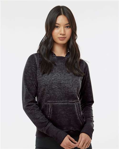 J. America Women's Zen Fleece Hooded Sweatshirt 8912
