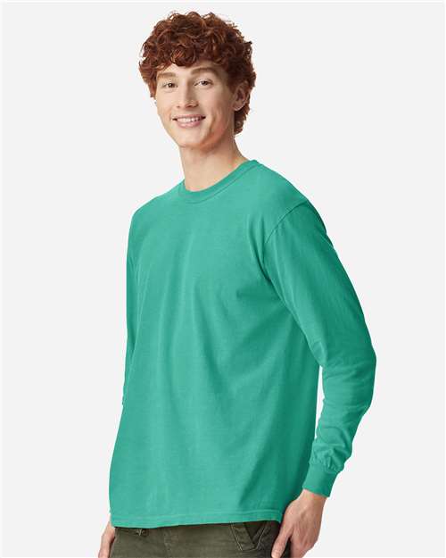 Comfort Colors Unisex Garment-Dyed Heavyweight Long Sleeve T-Shirt 6014