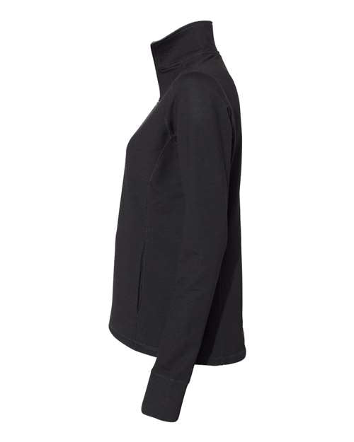 J. America Women’s Omega Stretch Quarter-Zip Pullover 8433