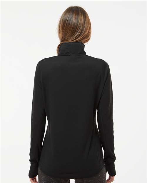J. America Women’s Omega Stretch Quarter-Zip Pullover 8433