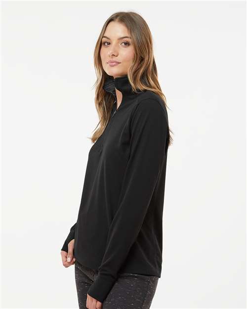 J. America Women’s Omega Stretch Quarter-Zip Pullover 8433