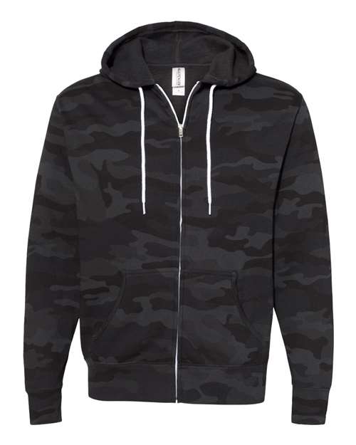 Independent Trading Co. Unisex Lightweight Full-Zip Hooded Sweatshirt AFX90UNZ