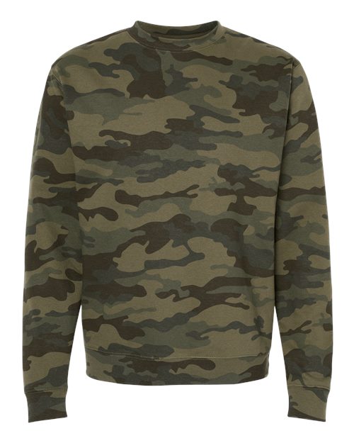 Independent Trading Co. Unisex Midweight Crewneck Sweatshirt SS3000