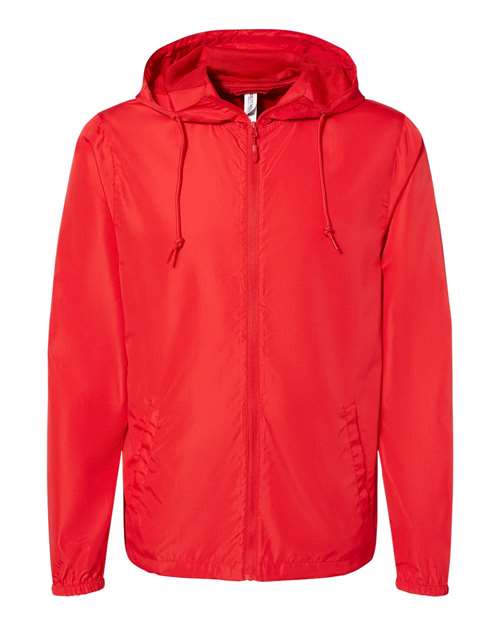 Independent Trading Co. Men's Lightweight Windbreaker Full-Zip Jacket EXP54LWZ