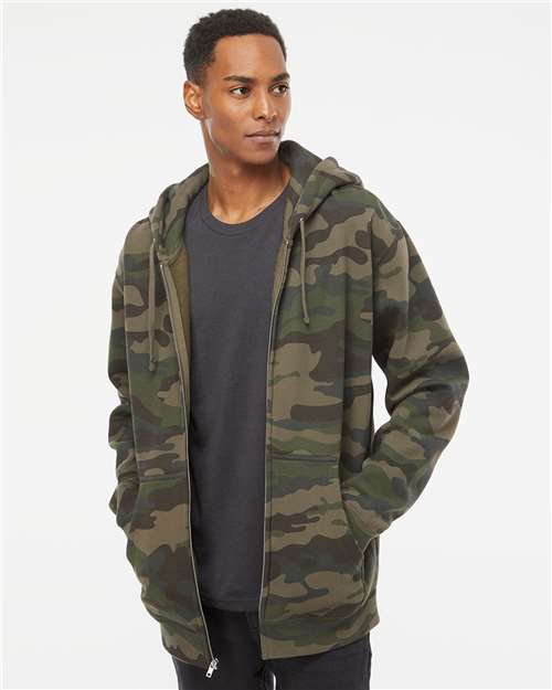 Independent Trading Co. Unisex Heavyweight Full-Zip Hooded Sweatshirt IND4000Z