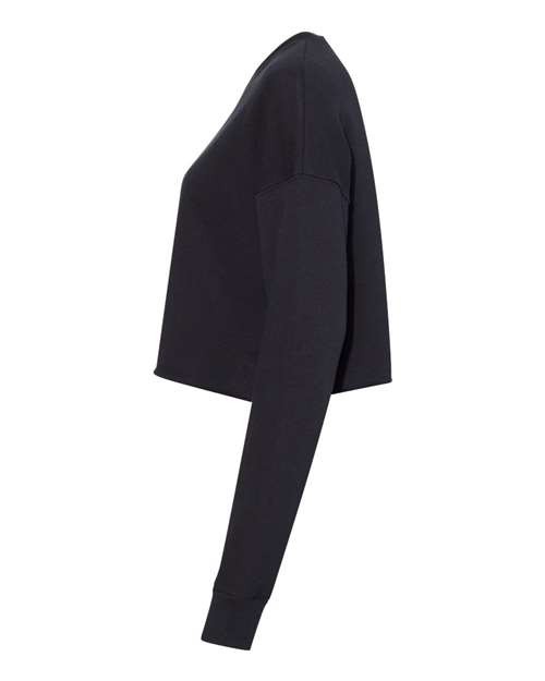 BELLA + CANVAS Women's Crop Fleece Crewneck Sweatshirt 7503