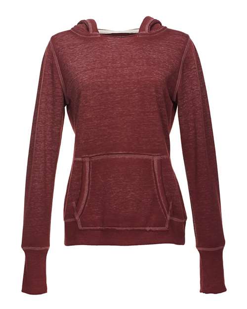 J. America Women's Zen Fleece Hooded Sweatshirt 8912
