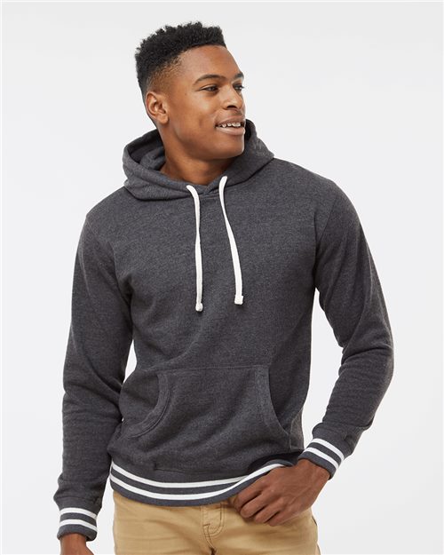 J. America Men's Relay Hooded Sweatshirt 8649