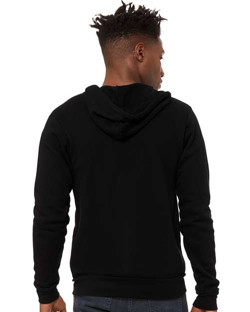 BELLA + CANVAS Unisex Sponge Fleece Full-Zip Hoodie Sweatshirt 3739