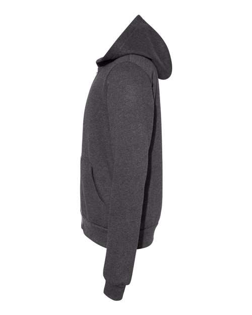 BELLA + CANVAS Youth Sponge Fleece Full-Zip Hoodie Sweatshirt 3739Y