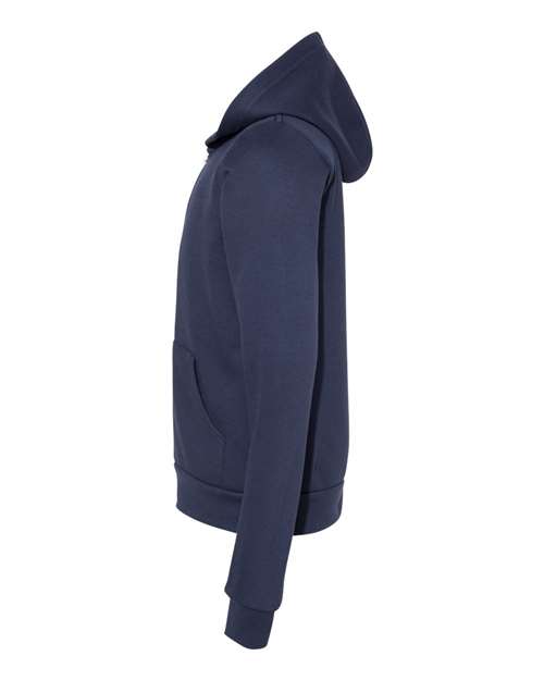 BELLA + CANVAS Youth Sponge Fleece Full-Zip Hoodie Sweatshirt 3739Y