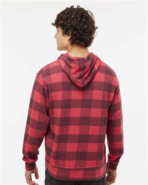 J. America Men's Triblend Fleece Hooded Sweatshirt 8871