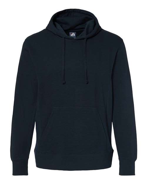 J. America Men's Ripple Fleece Hooded Sweatshirt 8706