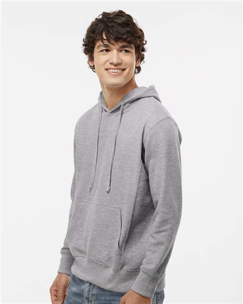 J. America Men's Ripple Fleece Hooded Sweatshirt 8706