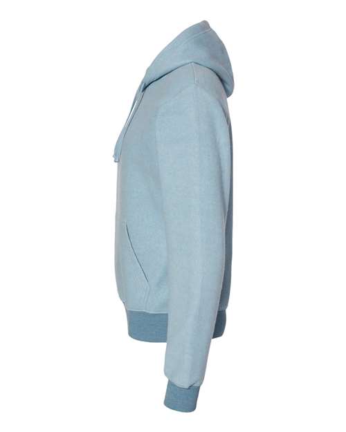 J. America Men's Flip Side Fleece Hooded Sweatshirt 8709