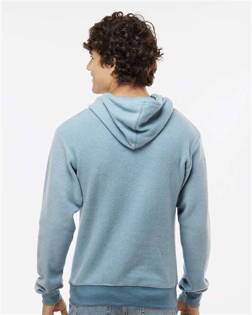 J. America Men's Flip Side Fleece Hooded Sweatshirt 8709