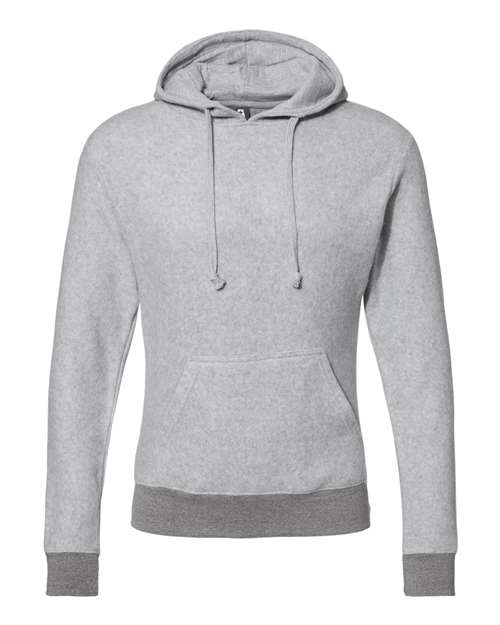 J. America Men's Flip Side Fleece Hooded Sweatshirt 8709