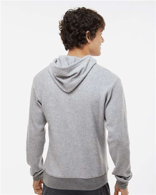 J. America Men's Flip Side Fleece Hooded Sweatshirt 8709